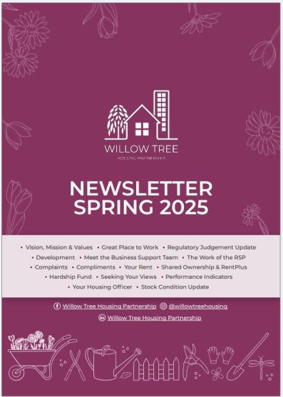 Newsletter Spring 2025 Front Page