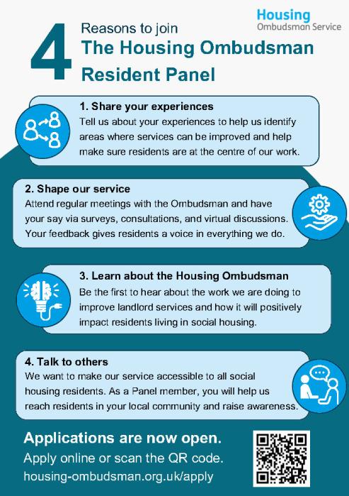 Housing Ombudsman Resident Panel Landlord Poster A5