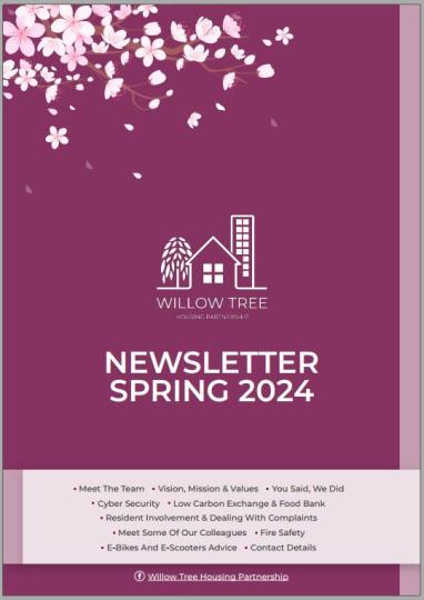 Newsletter Spring 2024 Front Page